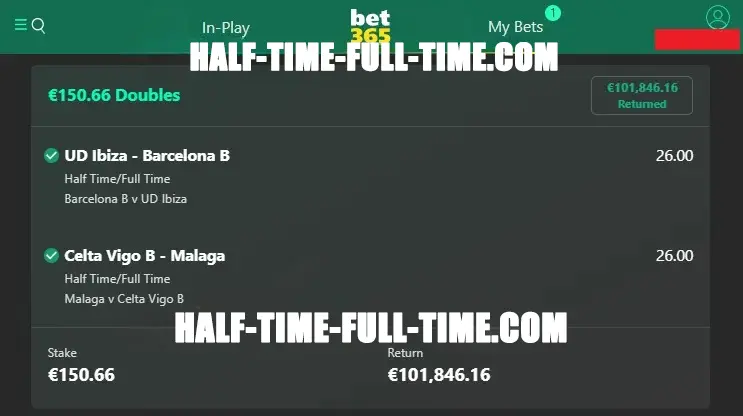 half time full time fixed matches